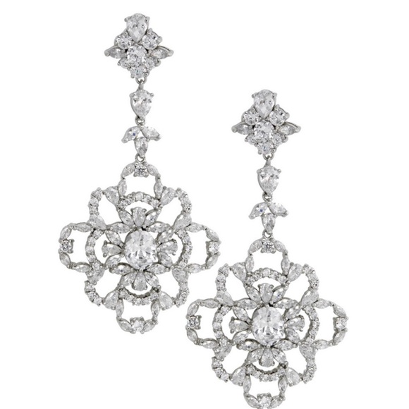 Stunning Byzantine Swarovski Statement Earrings-Boutique - Picture 9 of 9